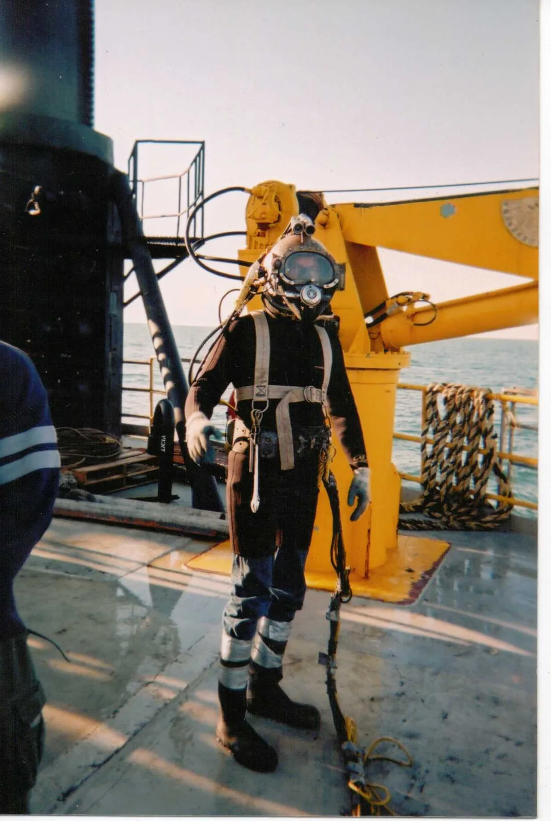 Working Helmet, Gladiator cast silicon bronze commercial diving helmet