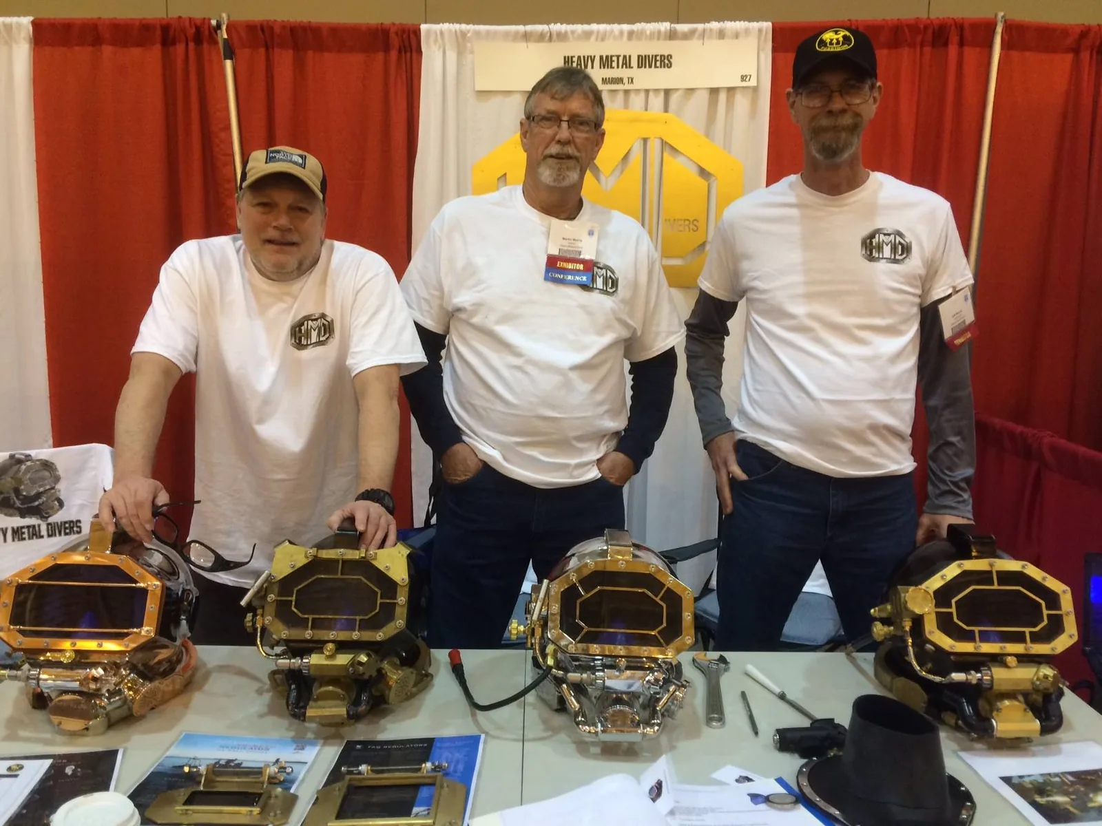 The Heavy Metal Divers workshop in Marion, Texas
